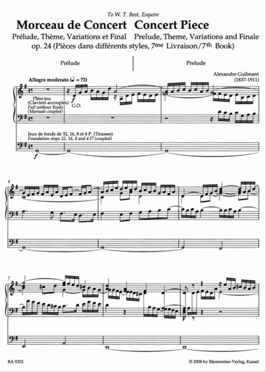 Konzert- und Charakterstuecke 1 Organ scores gallery preview page 2