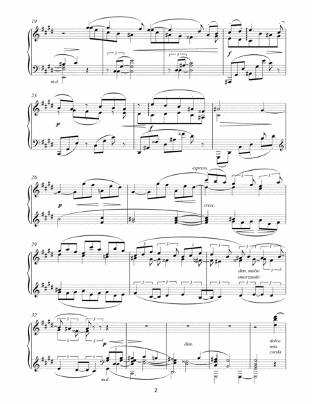 Intermezzo in E Major (from Fantasies, Op. 116, No. 4)
