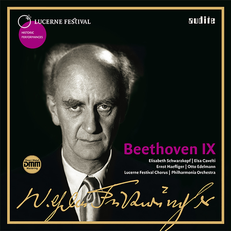 Wilhelm Furtwaengler conducts Beethoven's Symphony No. 9 on LP