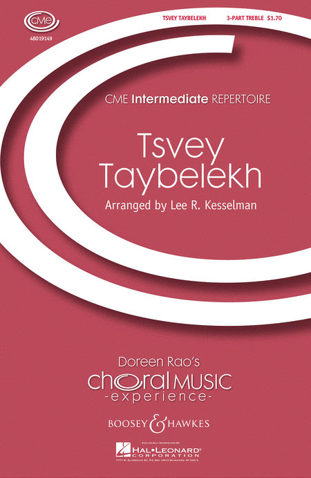 Tsvey Taybelekh (the Two Doves) - 3 Part Treble