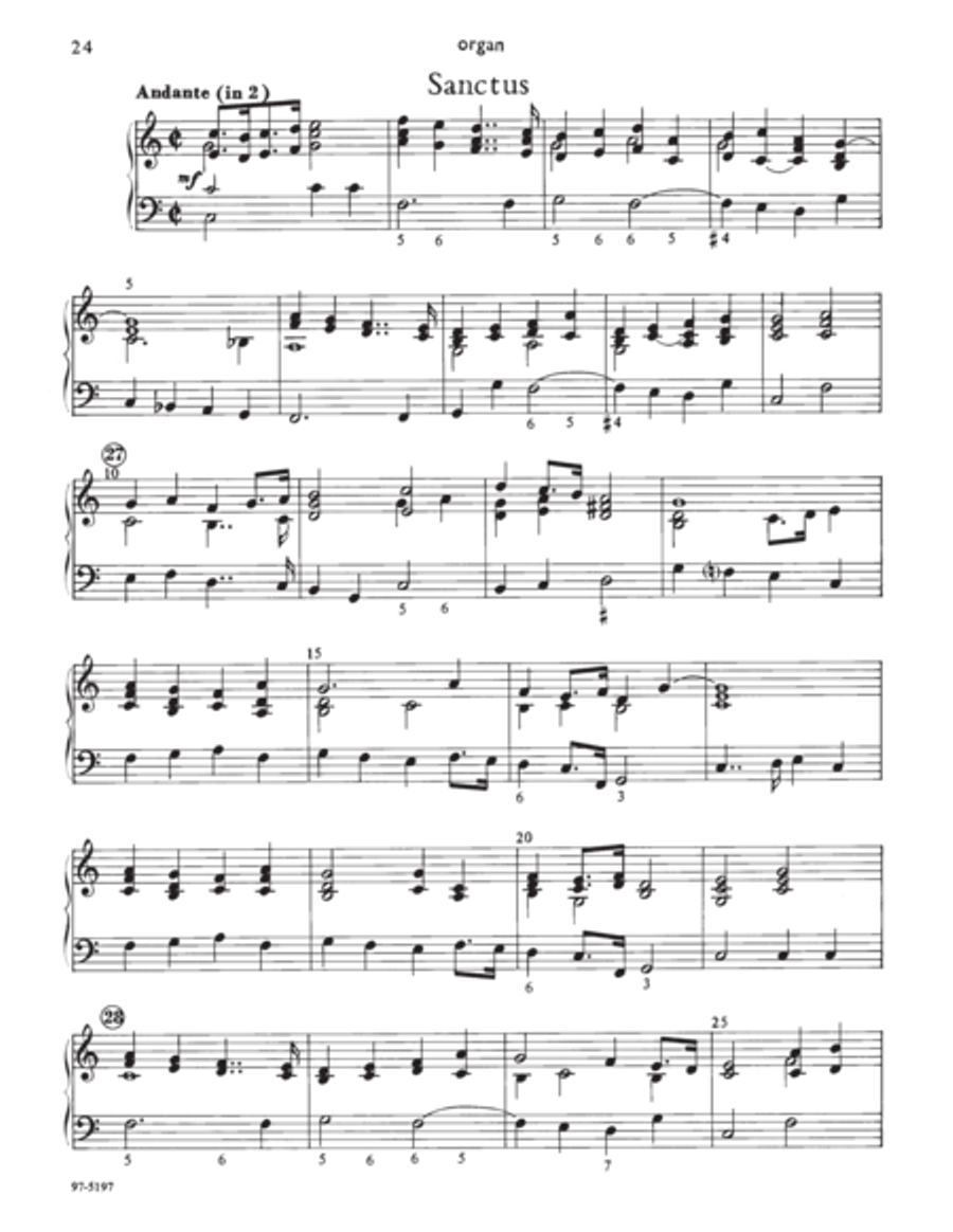 Messe de Minuit pour Noel (Organ score and instrumental parts on CD-ROM) Flute scores gallery preview page 9