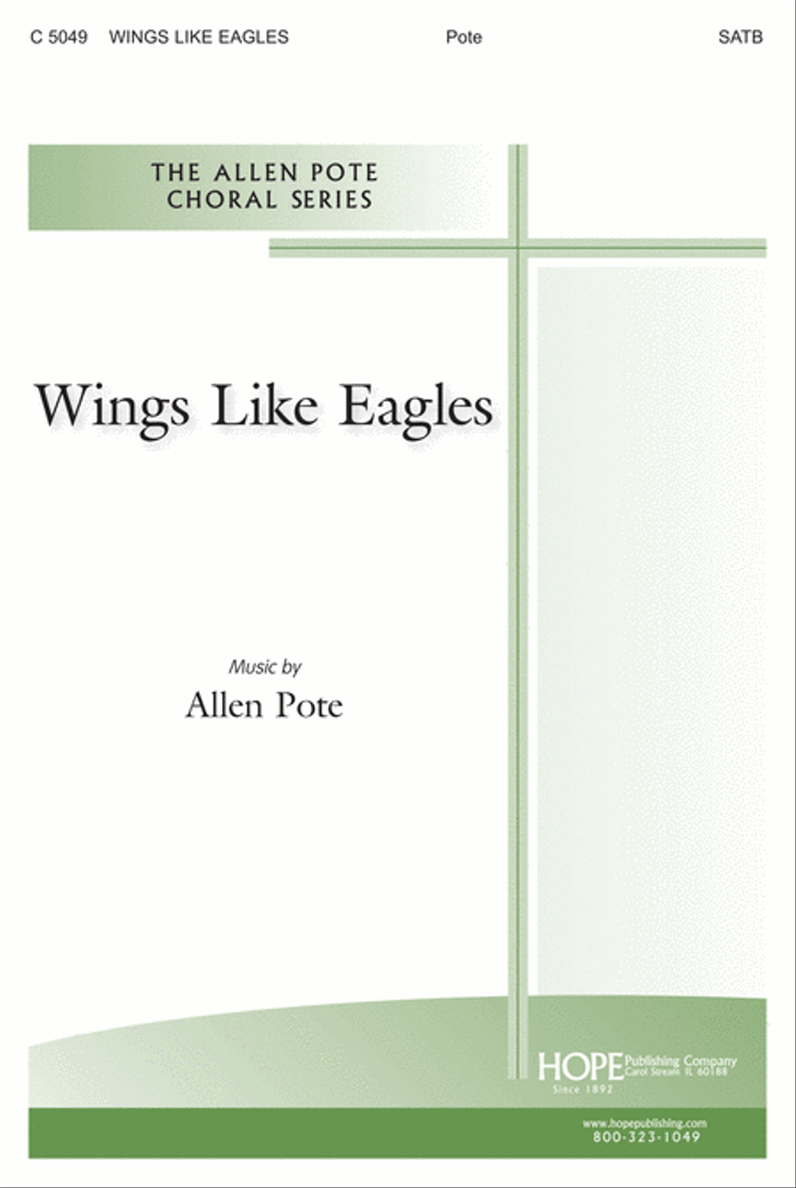 Wings Like Eagles 4-Part scores gallery preview page 1
