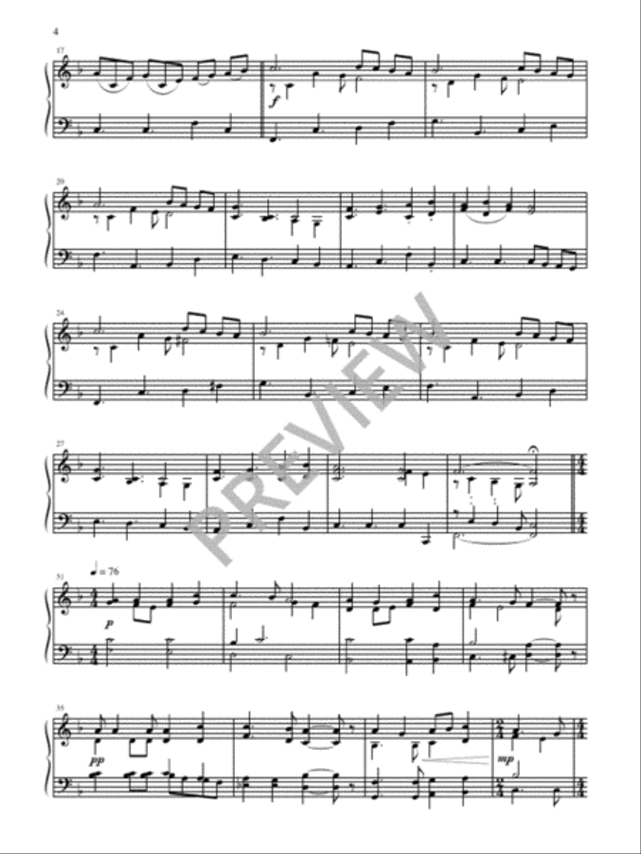 Six Advent Christmas Carols Christmas scores gallery preview page 6