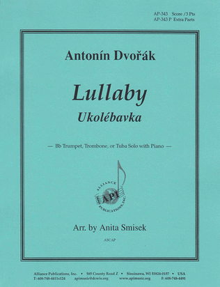 Book cover for Lullaby - Br Solo/pno