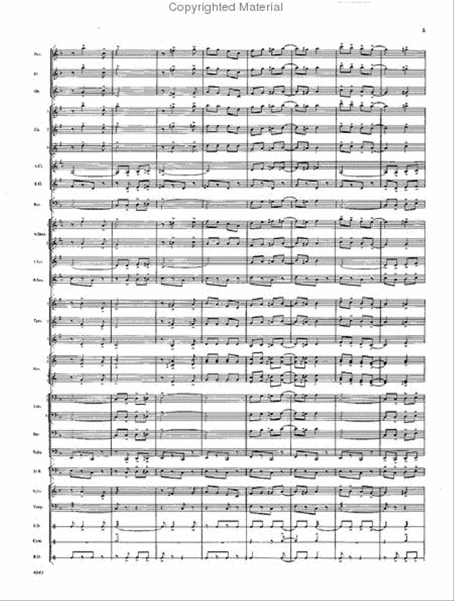 Broadway One Step Concert Band scores gallery preview page 4