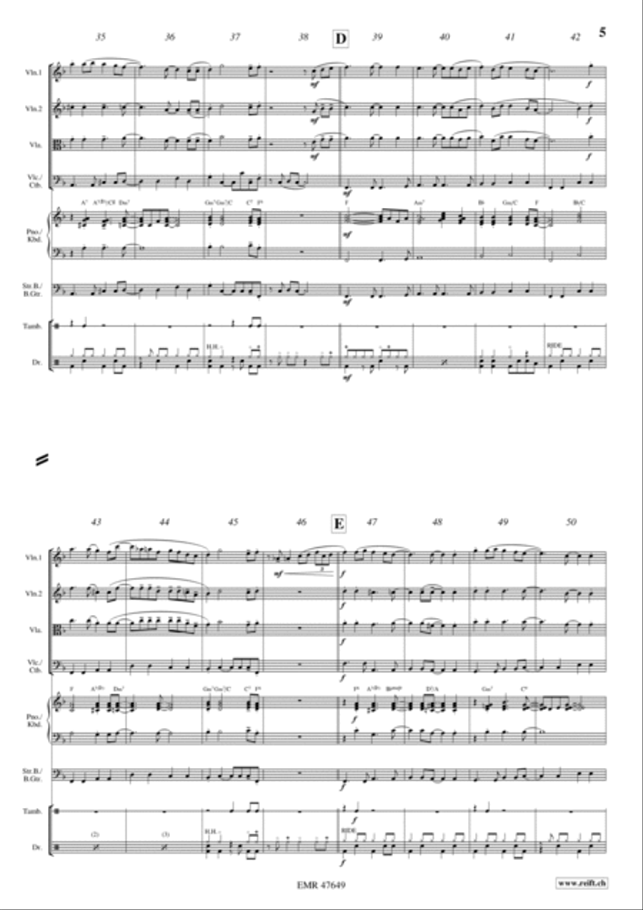 Christmas Medley Cello scores gallery preview page 4