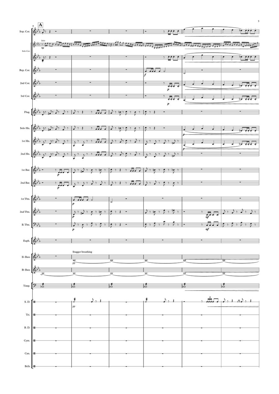 1812 Overture - Finale Brass Ensemble scores gallery preview page 3