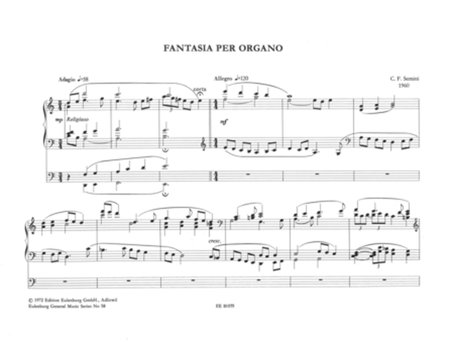 Fantasia for organ