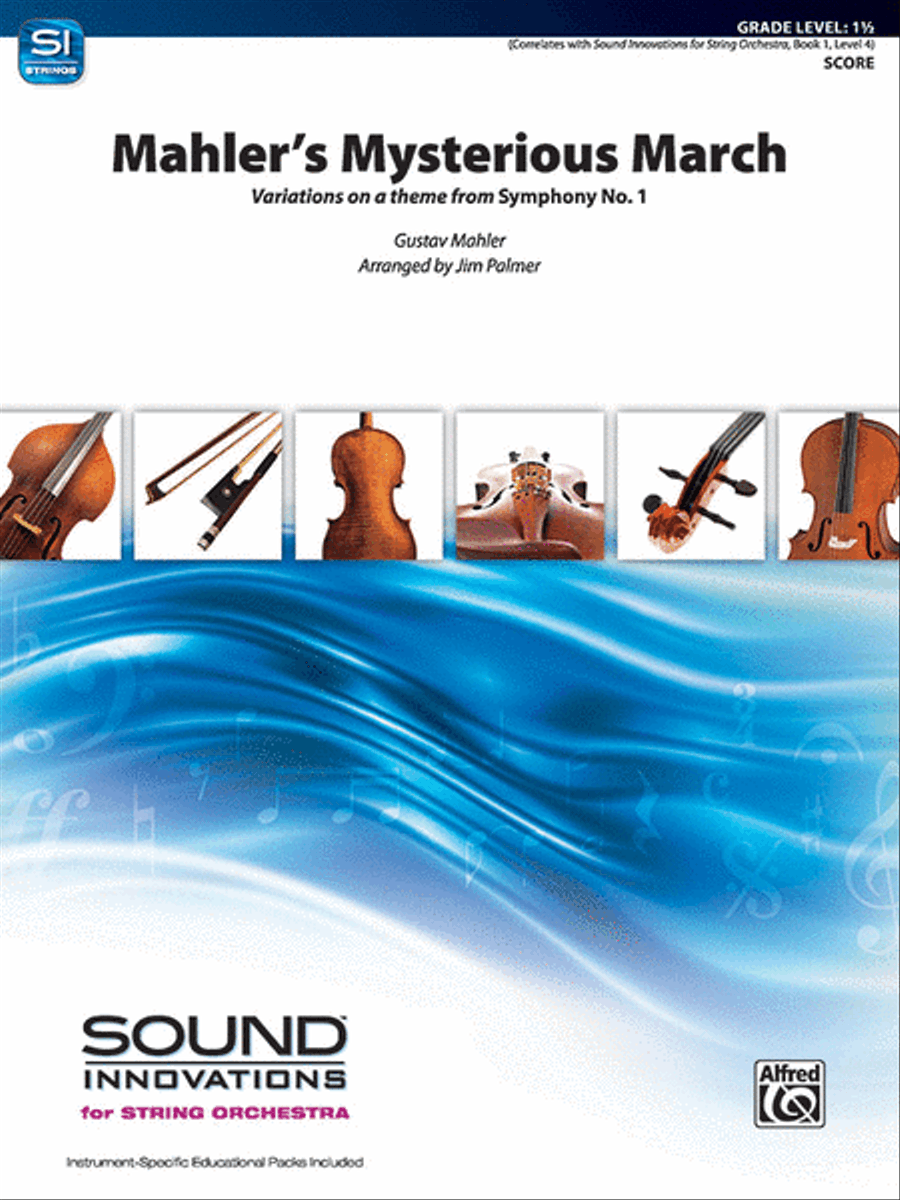 Mahler's Mysterious March String Orchestra scores gallery preview page 1