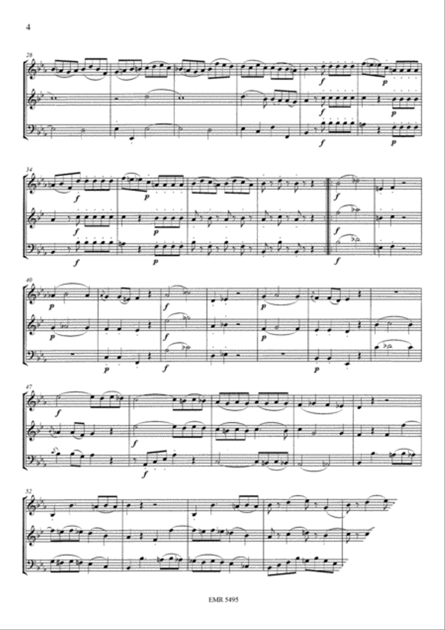 Divertimento III Divertimento III Cornet scores gallery preview page 4