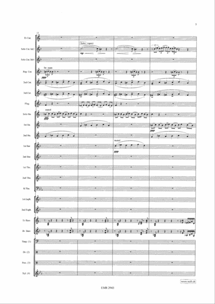 Phoenix Brass Band scores gallery preview page 5