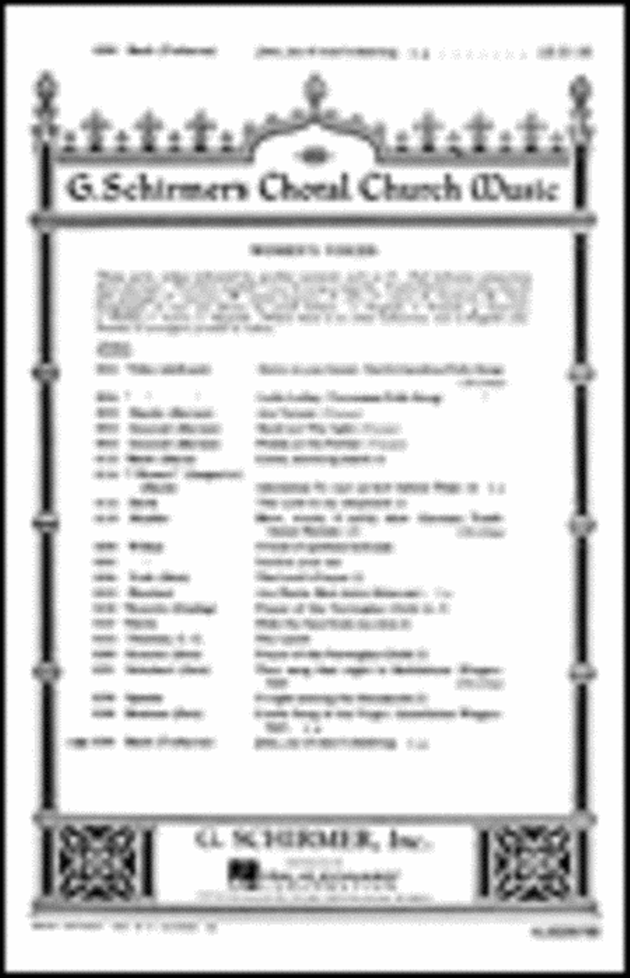 Jesu Joy of Man's Desiring SSA scores gallery preview page 1
