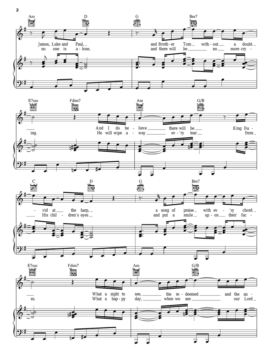 What A Day Acoustic Guitar scores gallery preview page 2