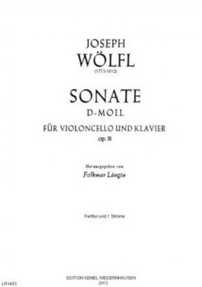 Book cover for Sonate d-moll
