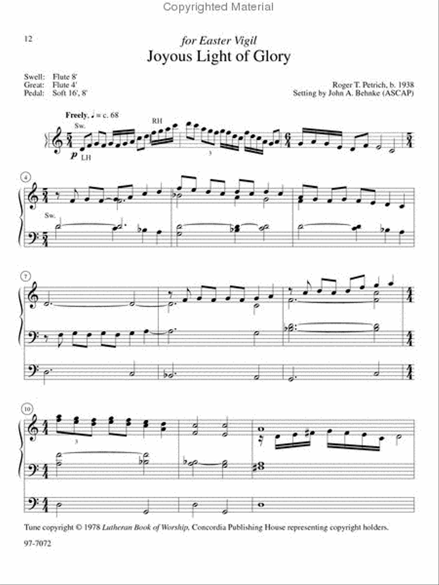 Road to Calvary Road to Calvary Organ scores gallery preview page 6