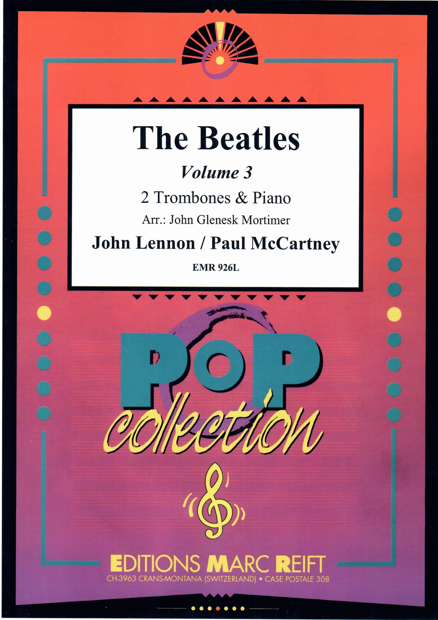 The Beatles Vol. 3 The Beatles Vol. 3 Trombone Duet scores gallery preview page 1