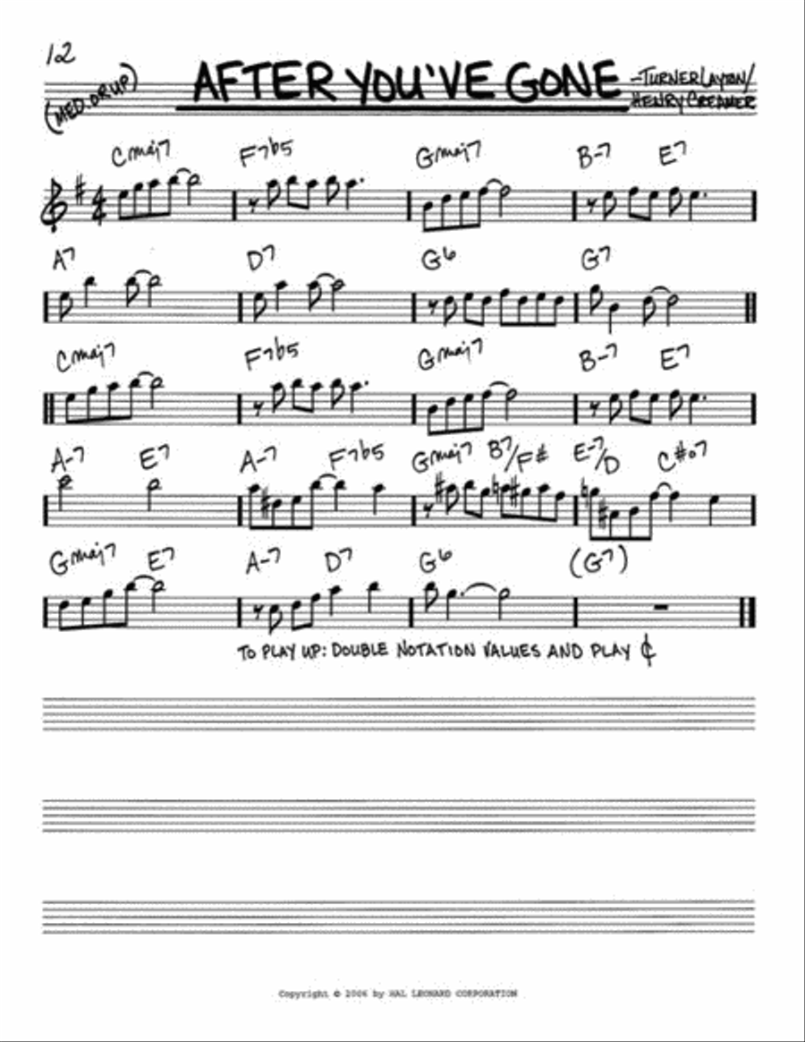 The Real Book – Volume III E-Flat Instrument scores gallery preview page 12