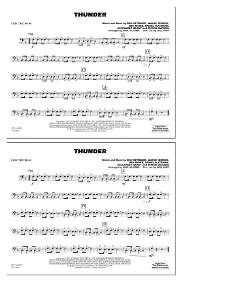 Thunder - Electric Bass