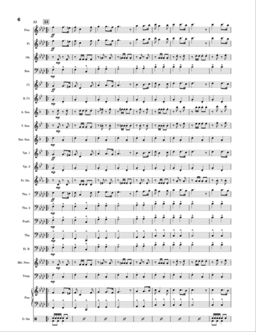 Soviet March Soviet March Concert Band scores gallery preview page 6