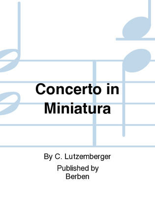Book cover for Concerto in Miniatura