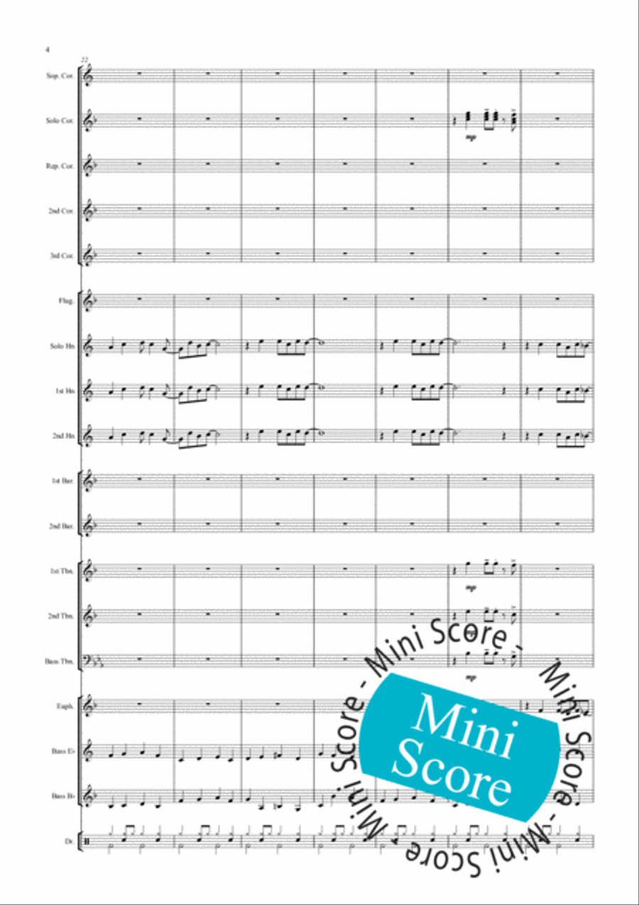 Hangin' On! Brass Band scores gallery preview page 6