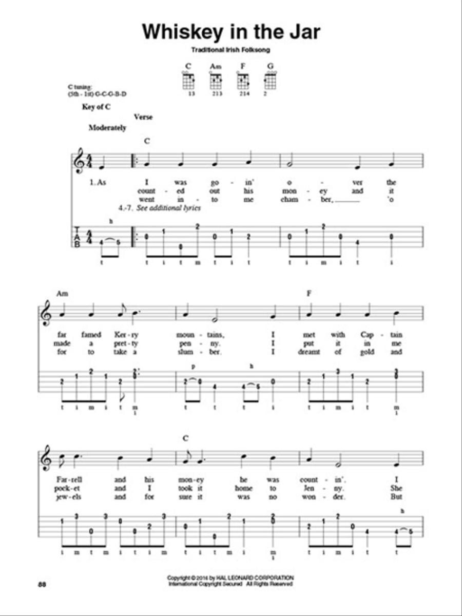 The Banjo Pub Songbook The Banjo Pub Songbook Acoustic Guitar scores gallery preview page 5