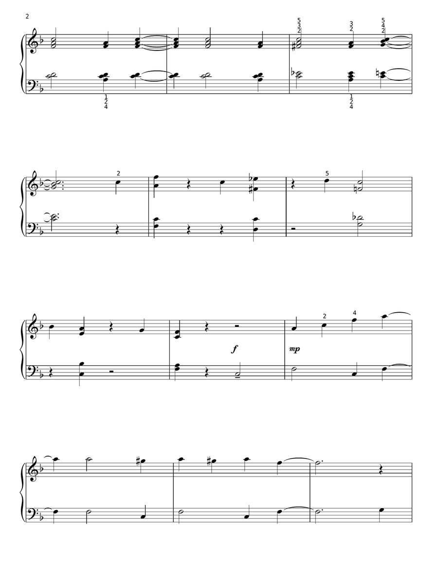 Another Op'nin', Another Show (from Kiss Me, Kate) Piano Solo scores gallery preview page 2