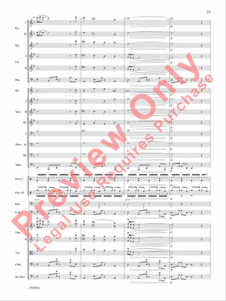 The Children of Sanchez The Children of Sanchez Full Orchestra scores gallery preview page 26