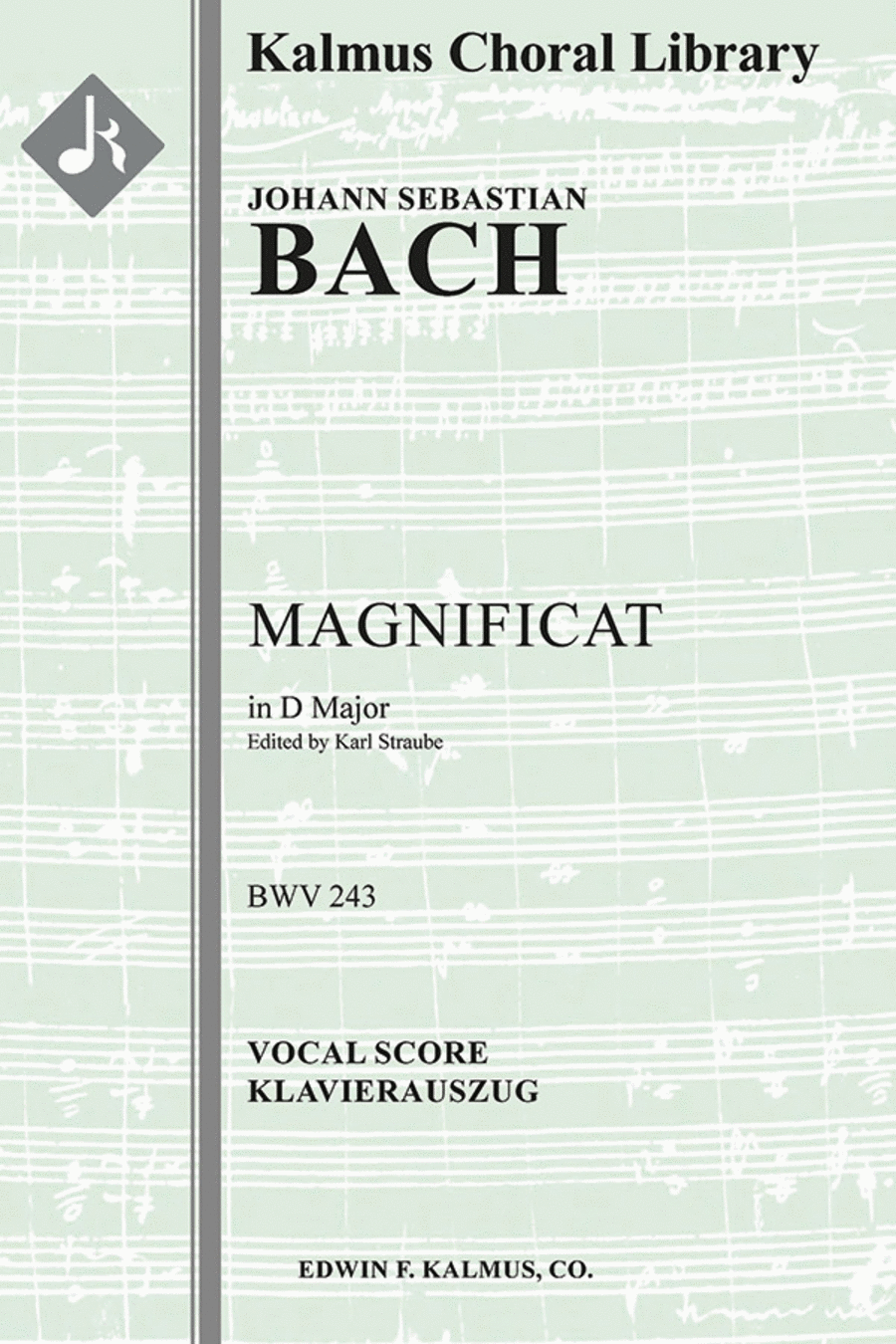 Magnificat in D, BWV 243 SSATB scores gallery preview page 1