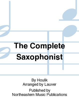 Book cover for The Complete Saxophonist
