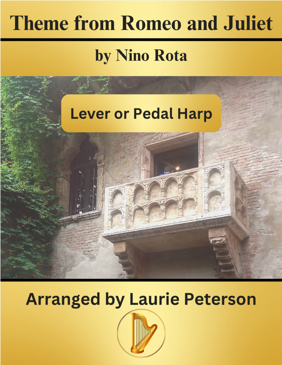 Romeo And Juliet (love Theme) Celtic Harp scores gallery preview page 1