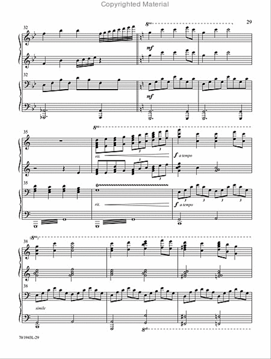 News of Great Joy! News of Great Joy! Piano Duet scores gallery preview page 18