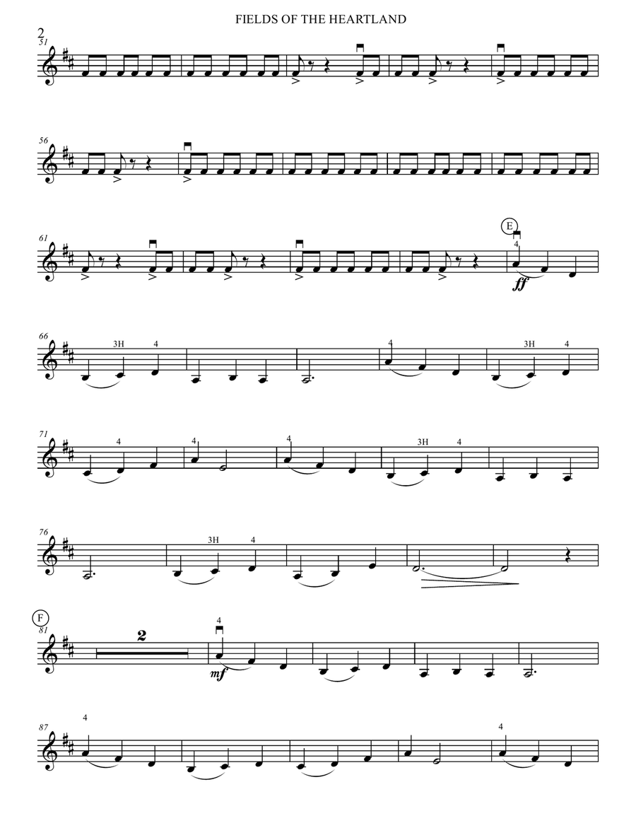 Fields of the Heartland for String Orchestra String Orchestra scores gallery preview page 6