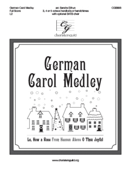German Carol Medley - Handbell Score image number null