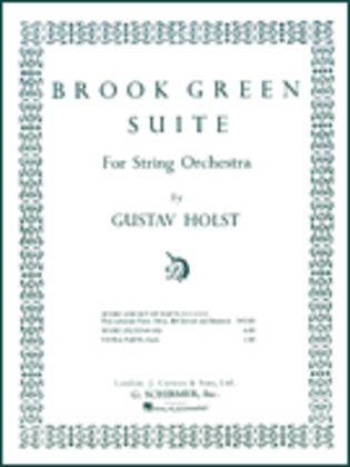Book cover for Brook Green Suite Vn1 Pt Str Orch
