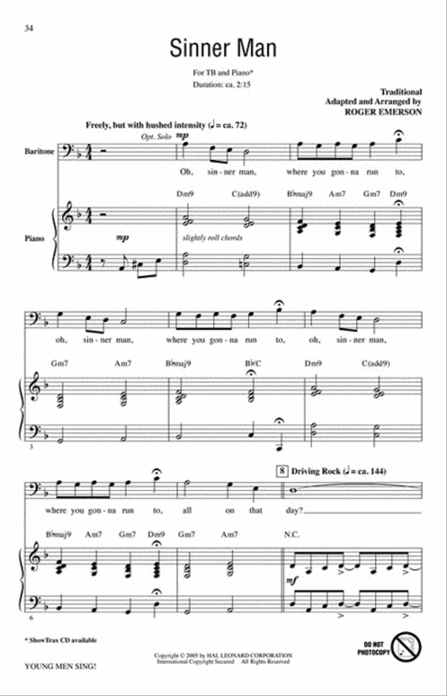 Young Men Sing! Young Men Sing! TTB scores gallery preview page 6