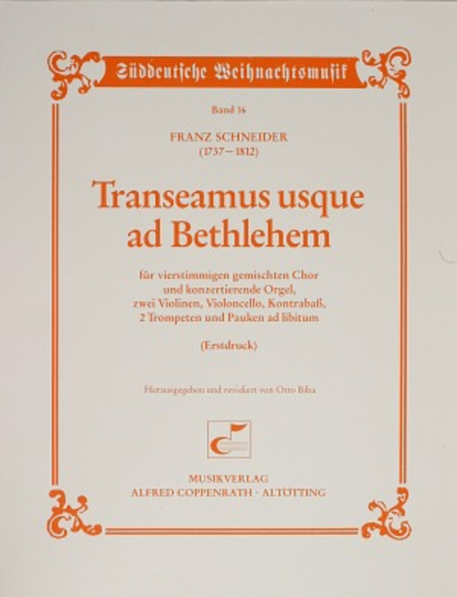 Transeamus usque ad Bethlehem