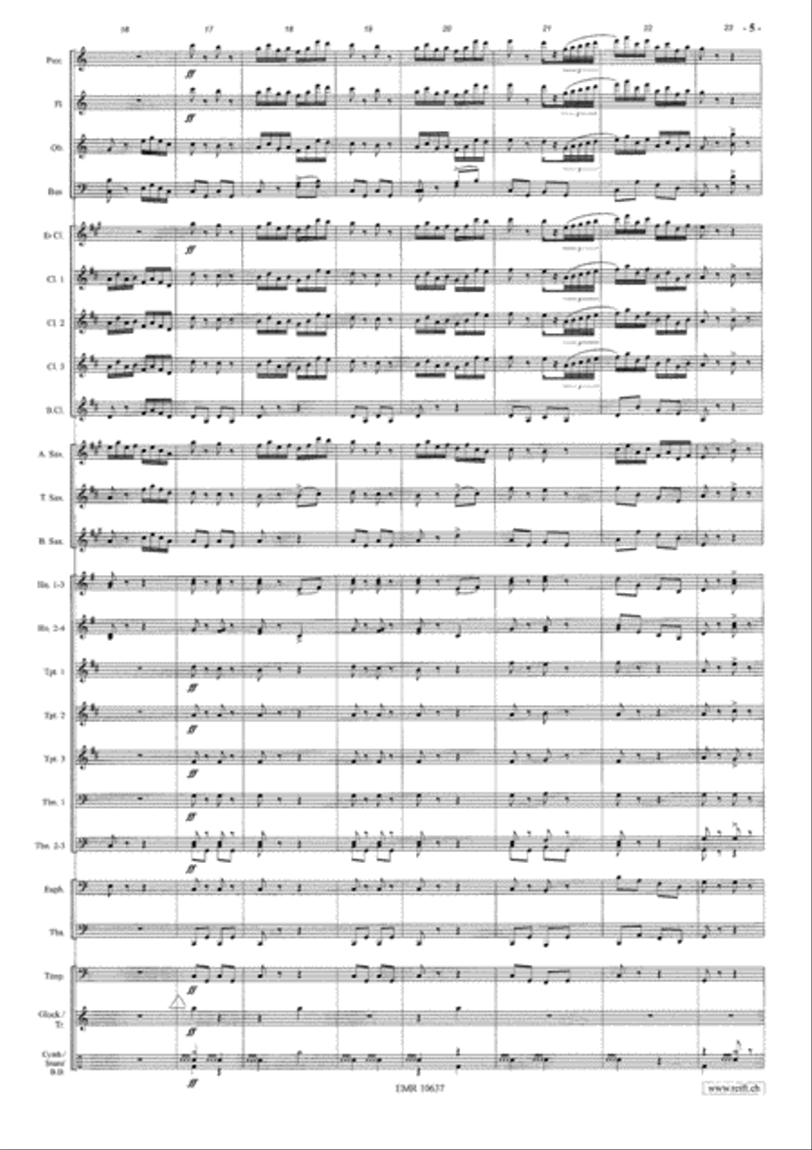 Brassed Off Concert Band scores gallery preview page 6