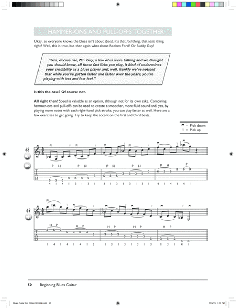 The Complete Blues Guitar Method Complete Edition Electric Guitar scores gallery preview page 18