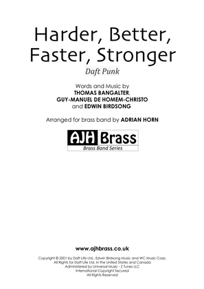 Book cover for Harder, Better, Faster, Stronger