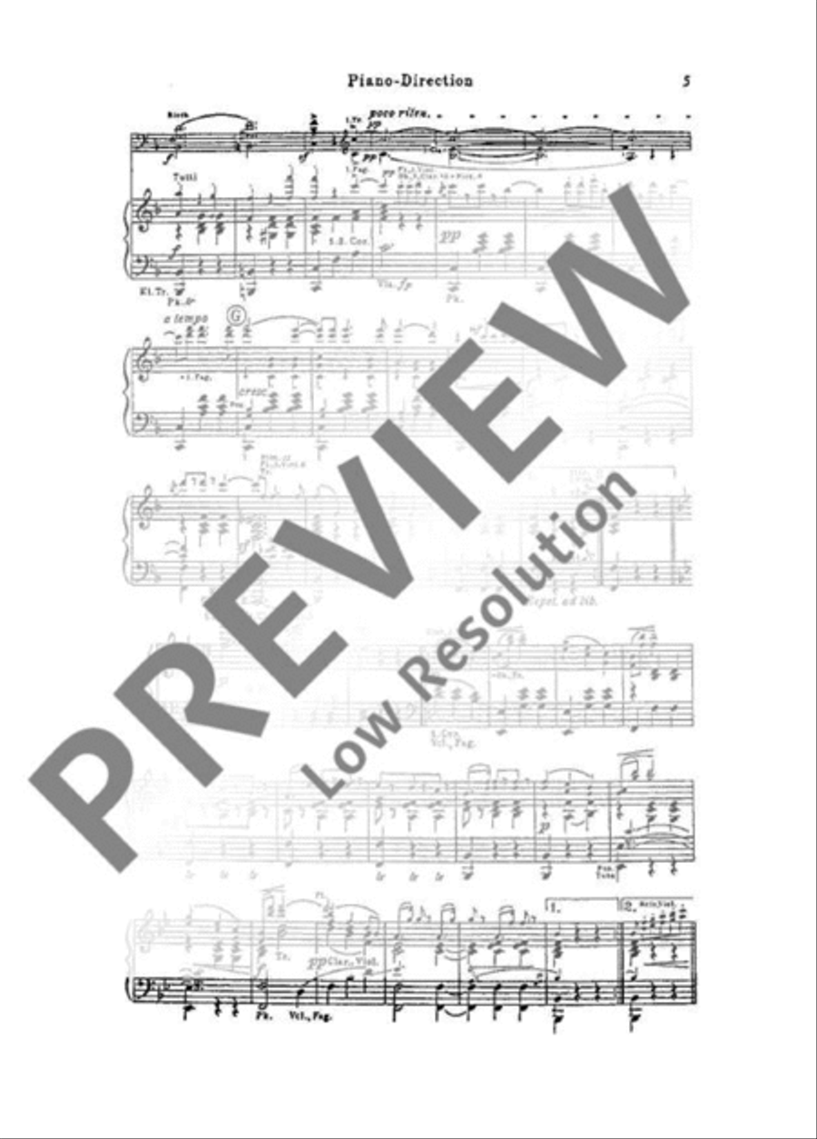 Geschichten aus dem Wienerwald Orchestra scores gallery preview page 6
