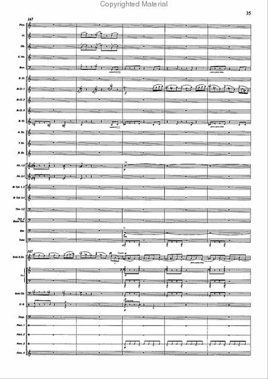 Concertango Concert Band scores gallery preview page 36