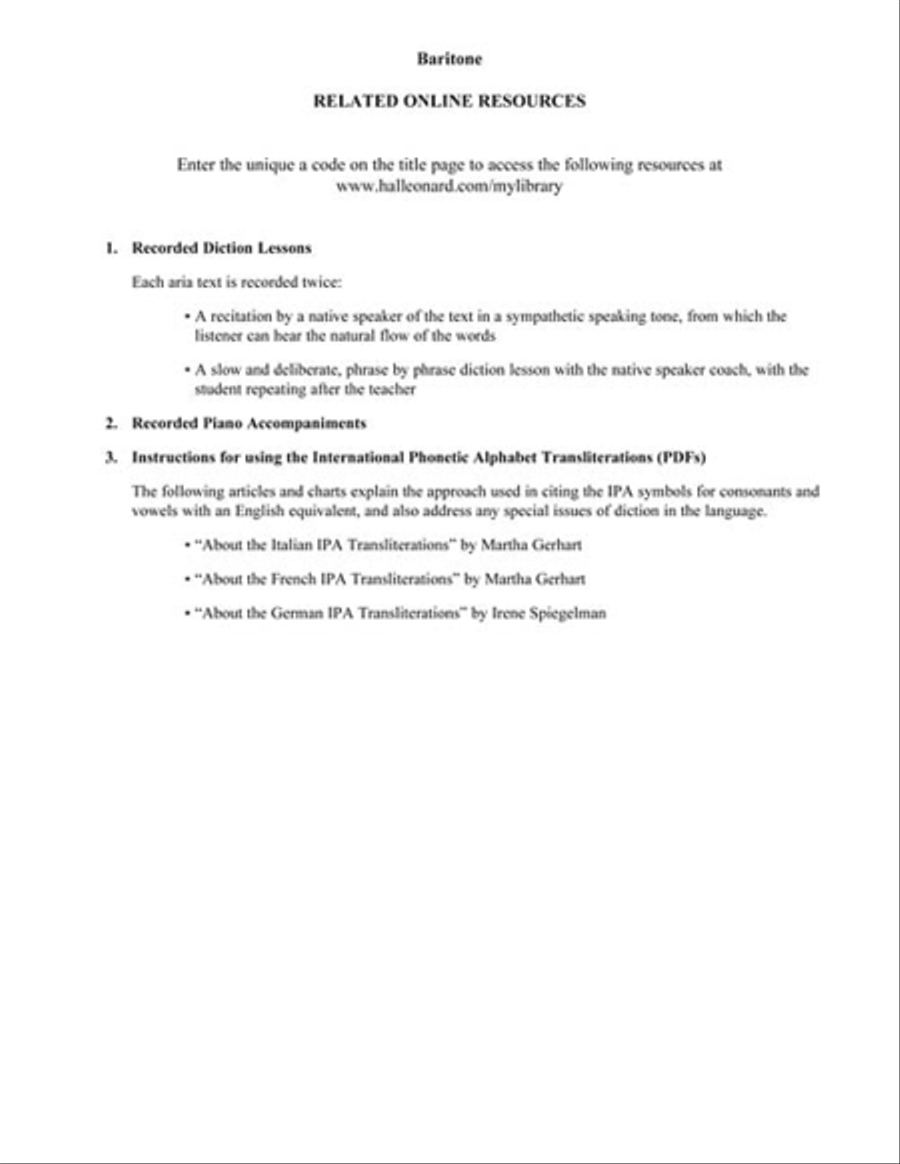 Selected Opera Arias Baritone Horn scores gallery preview page 4