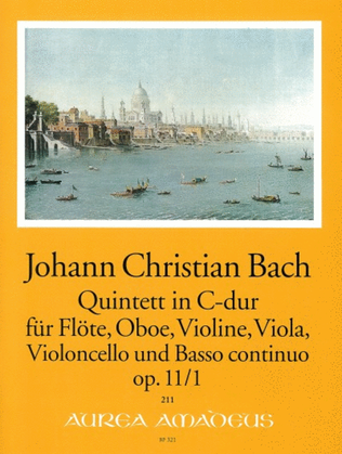 Book cover for Quintet in C major op. 11/1