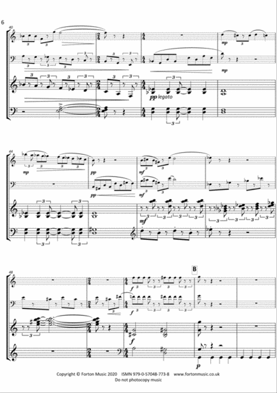 Three Cinematic Sketches Three Cinematic Sketches Bassoon scores gallery preview page 6