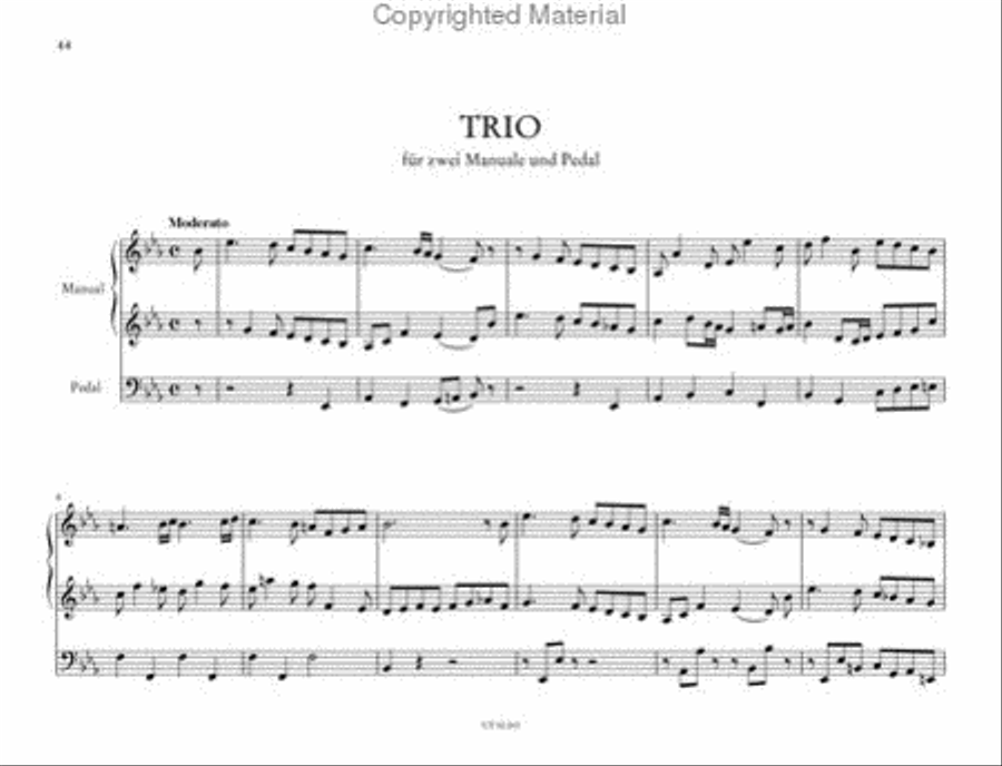 Organ Works Organ Works Chamber Music scores gallery preview page 4