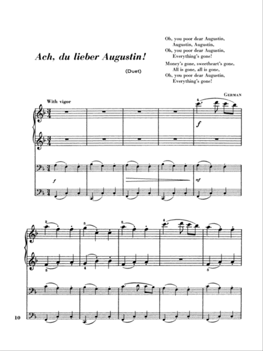 Piano Literature of the 17th, 18th and 19th Centuries, Book 1 Piano Method scores gallery preview page 9