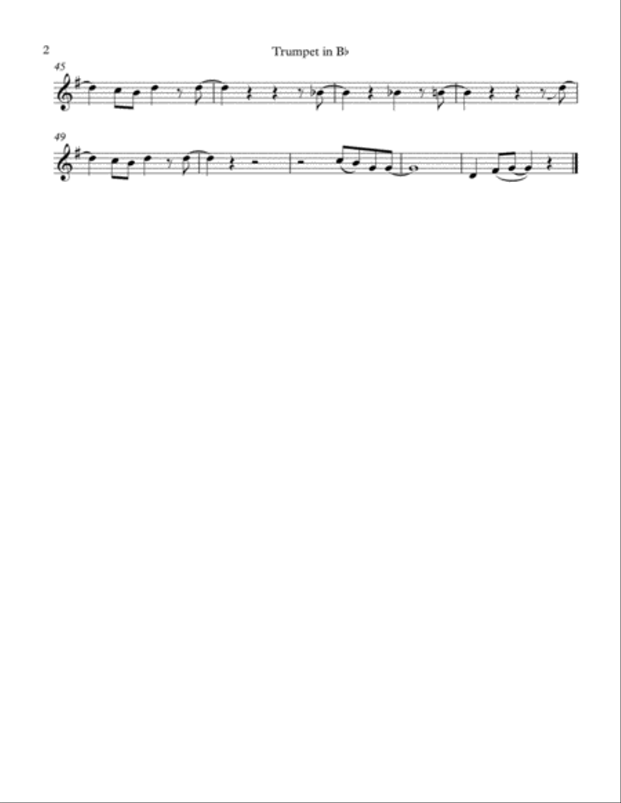 Johnny B. Goode Brass Ensemble scores gallery preview page 2