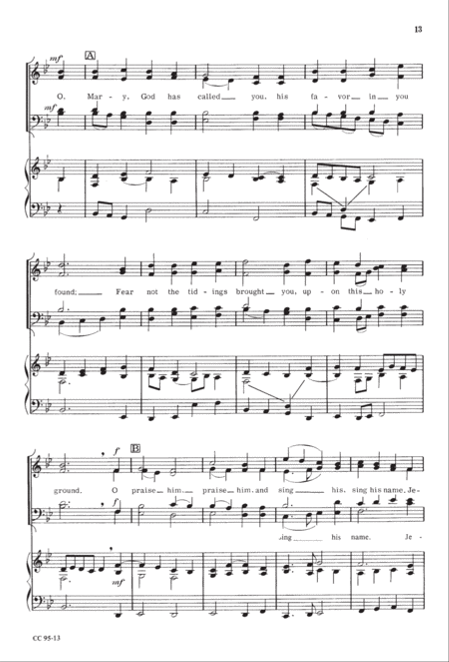 The Celebration 4-Part scores gallery preview page 13