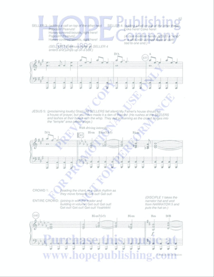 Once Upon a Parable Unison Choir scores gallery preview page 65